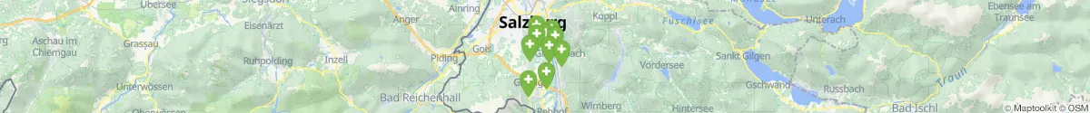Kartenansicht für Apotheken-Notdienste in der Nähe von Elsbethen (Salzburg-Umgebung, Salzburg)